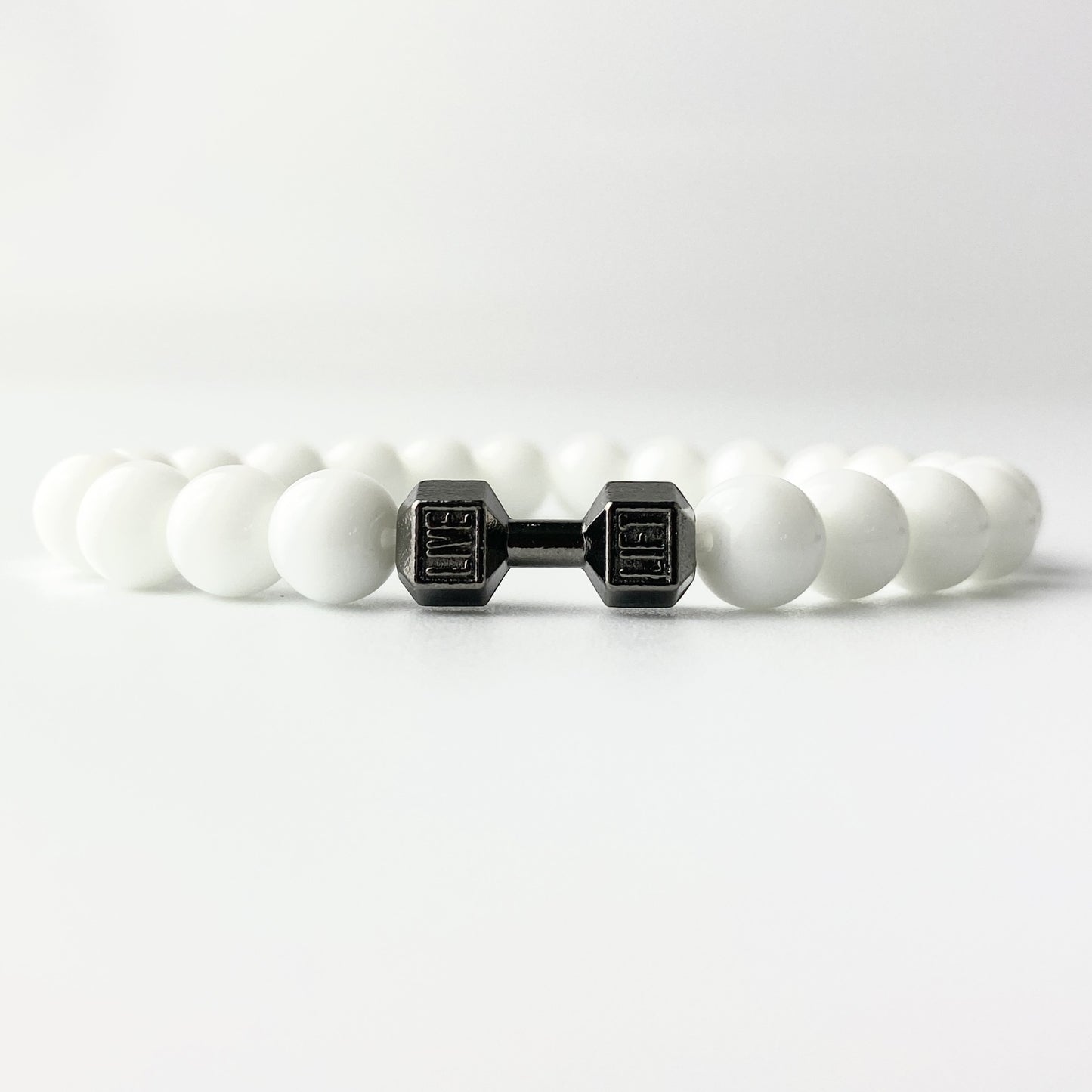 LIVE. LIFT. Dumbbell Bracelet