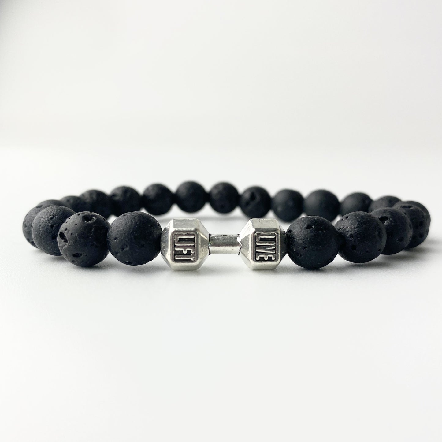 LIVE. LIFT. Dumbbell Bracelet