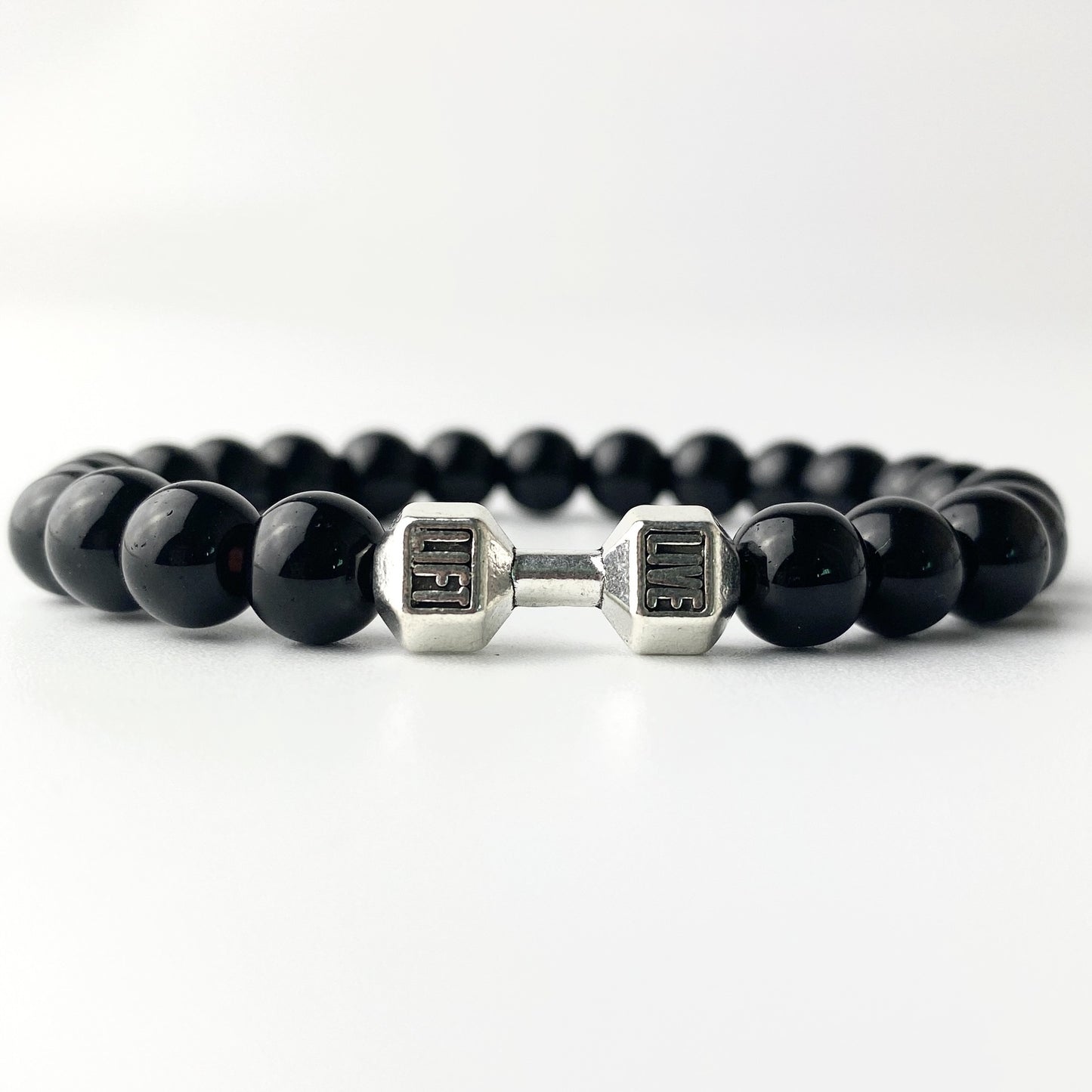 LIVE. LIFT. Dumbbell Bracelet