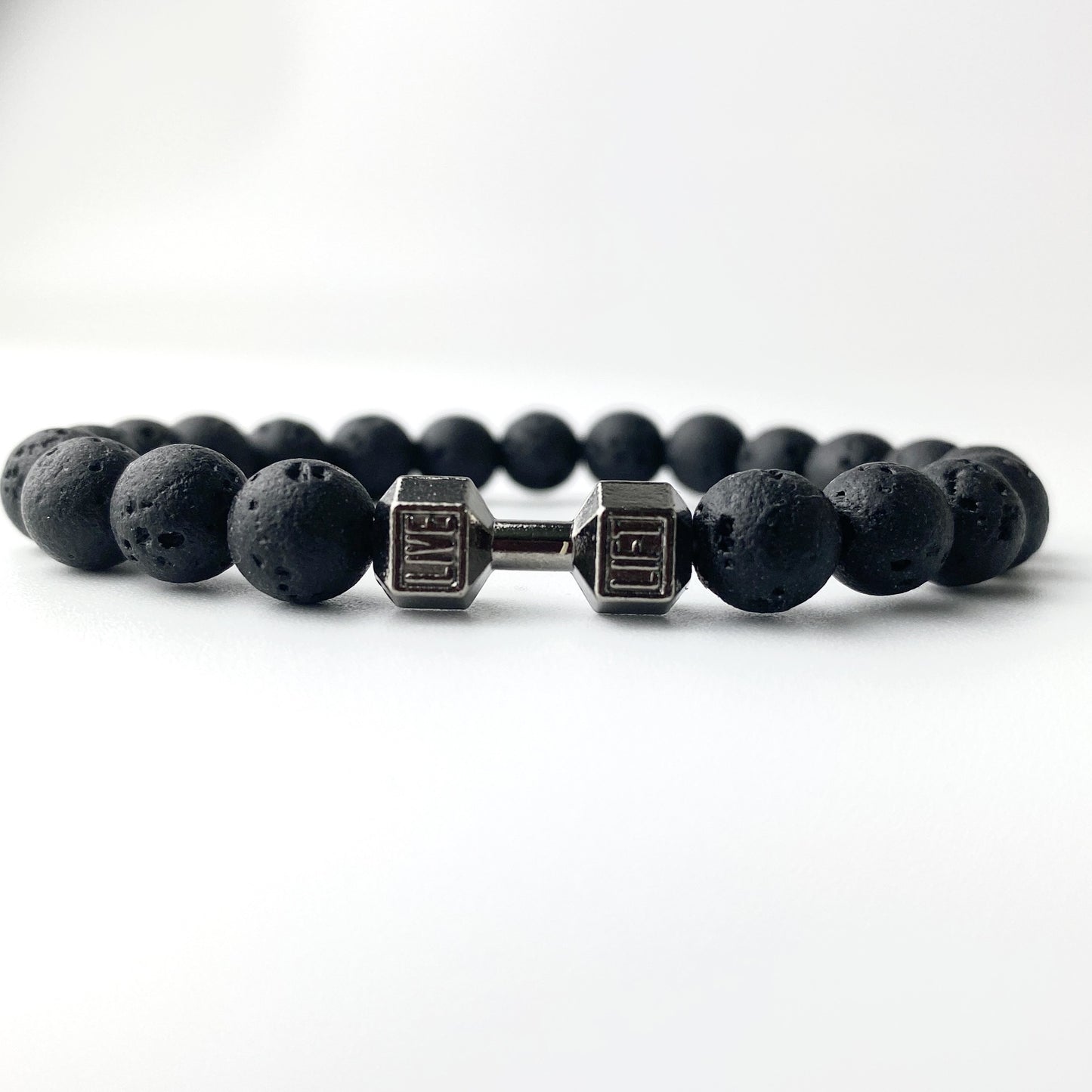 LIVE. LIFT. Dumbbell Bracelet