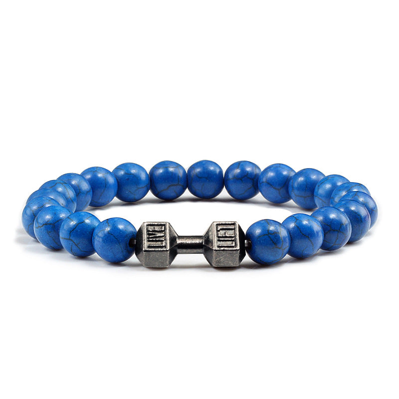 LIVE. LIFT. Dumbbell Bracelet