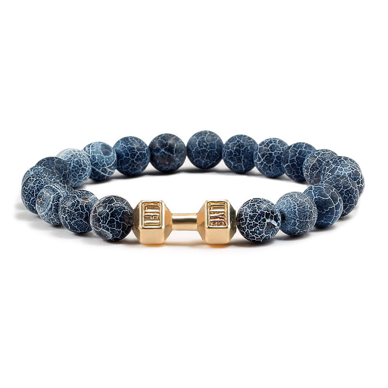 LIVE. LIFT. Dumbbell Bracelet