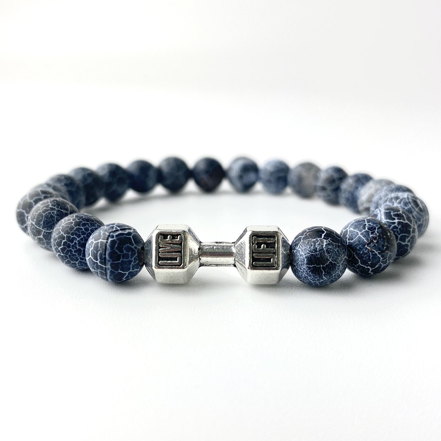 LIVE. LIFT. Dumbbell Bracelet