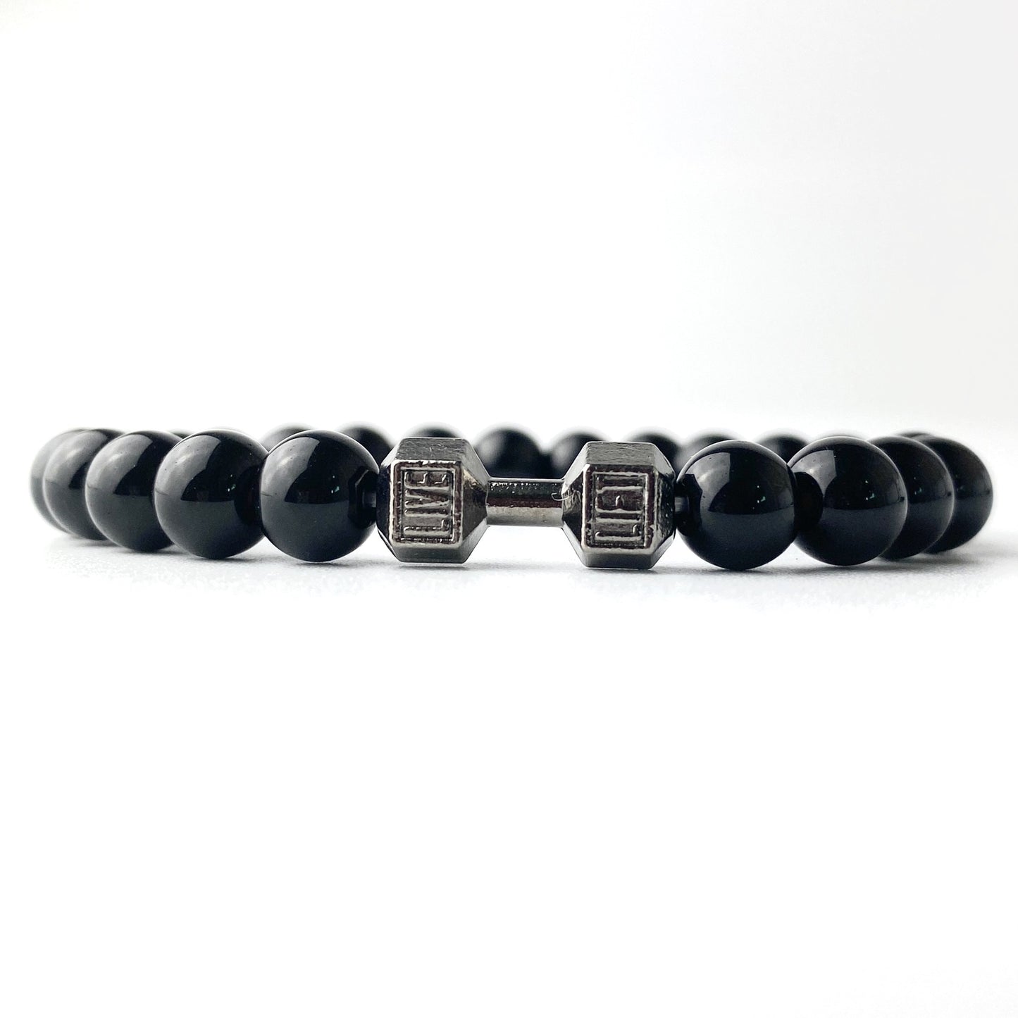 LIVE. LIFT. Dumbbell Bracelet