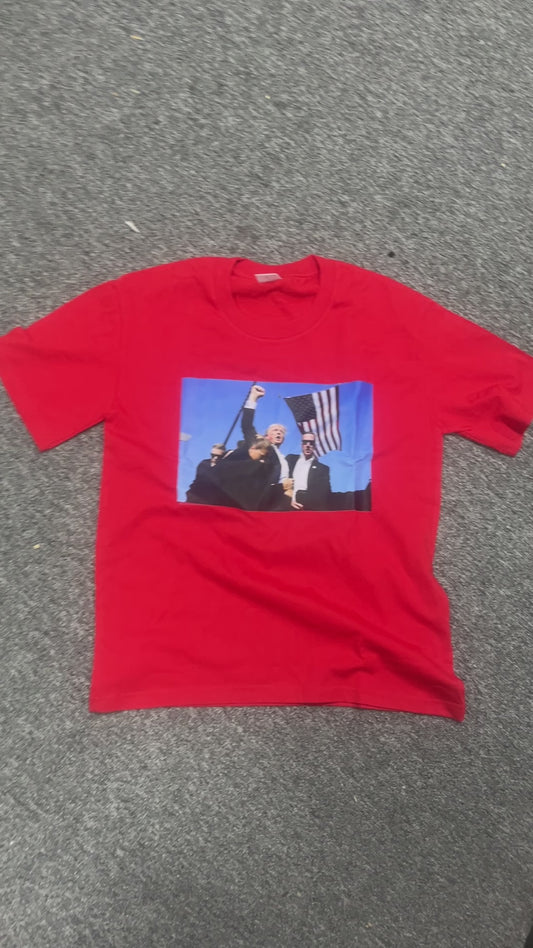 Trump T-Shirt (It comes with the picture, DON'T WORRY IF YOU DON'T SEE IT)